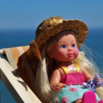 Detailed silicone doll face showing realistic skin texture and lifelike expression craftsmanship