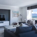Modern Cape Town apartment interior with professional furnishings for short-term rental