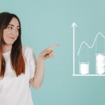 YouTube channel analytics dashboard showing view count growth metrics
