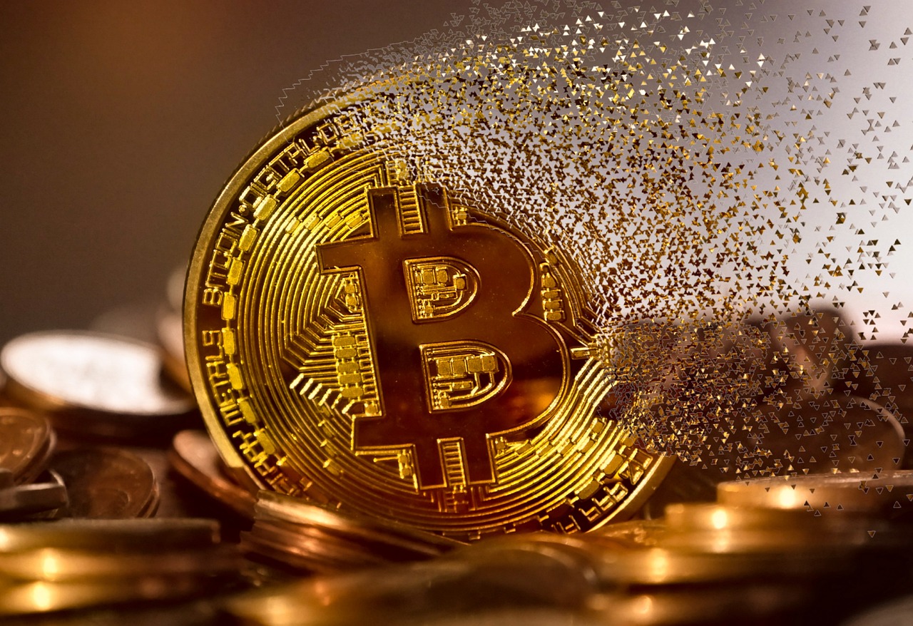 Blockchain entrepreneur working with cryptocurrency technology and digital finance