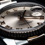 luxury Rolex watch on display for safe selling process
